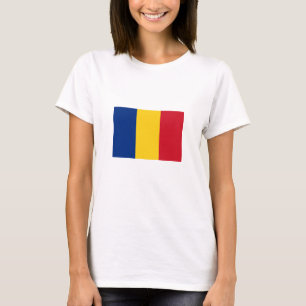 Camiseta Bandeira da Romênia