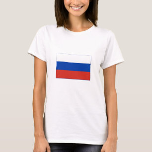 Camiseta Bandeira da Rússia