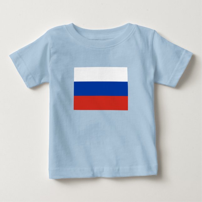 Camiseta Bandeira da Rússia (Frente)