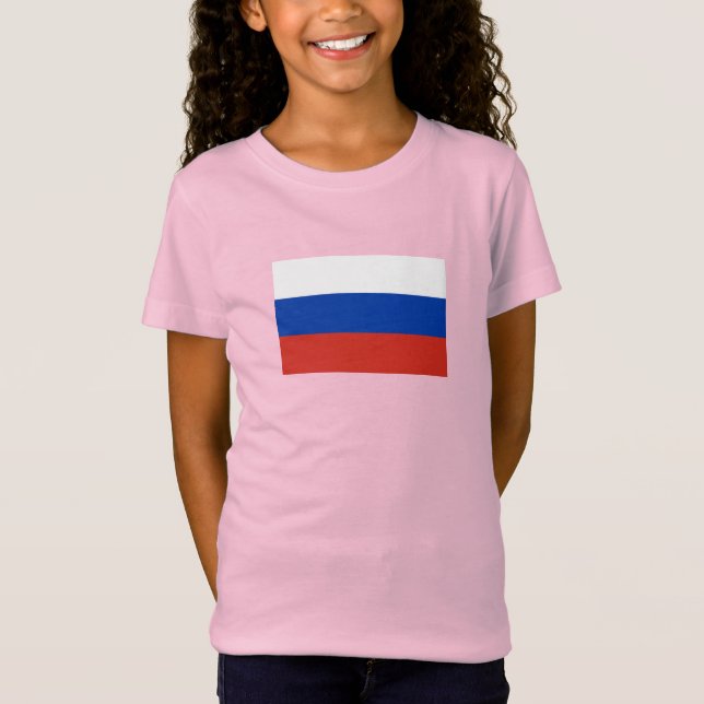 Camiseta Bandeira da Rússia (Frente)