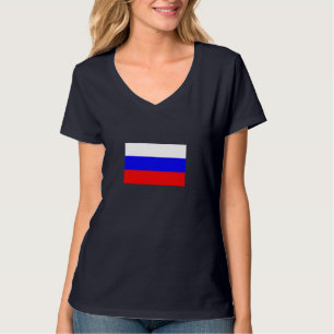 Camiseta Bandeira da Rússia