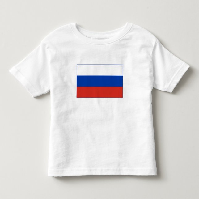 Camiseta Bandeira da Rússia (Frente)