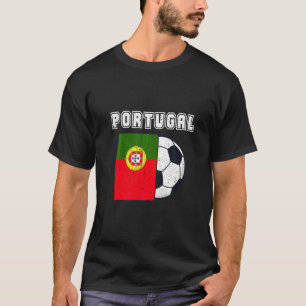 Camiseta Bandeira da Seleção de Futebol de Portugal