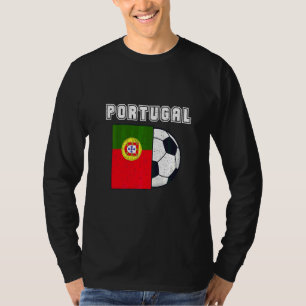 Camiseta Bandeira da Seleção de Futebol de Portugal
