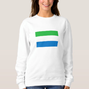 Camiseta Bandeira da Serra Leoa