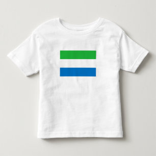 Camiseta Bandeira da Serra Leoa