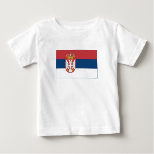 Camiseta Bandeira da Sérvia