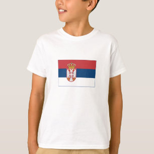 Camiseta Bandeira da Sérvia