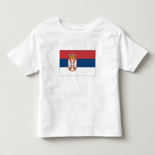 Camiseta Bandeira da Sérvia