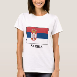 Camiseta Bandeira da Sérvia (sérvia)