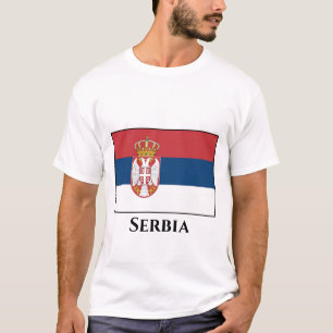 Camiseta Bandeira da Sérvia (sérvia)