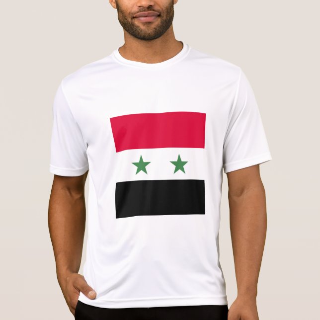 Camiseta Bandeira da Síria (Frente)