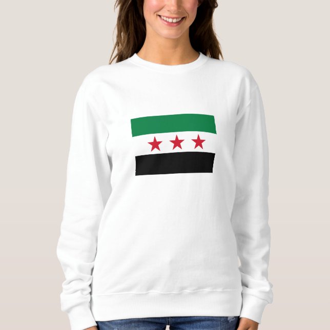 Camiseta Bandeira da Síria (Frente)
