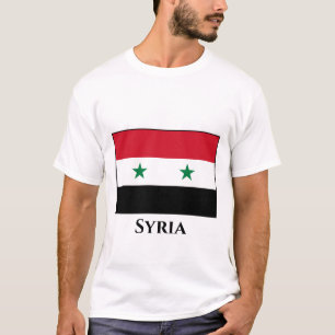 Camiseta Bandeira da Síria (Síria)