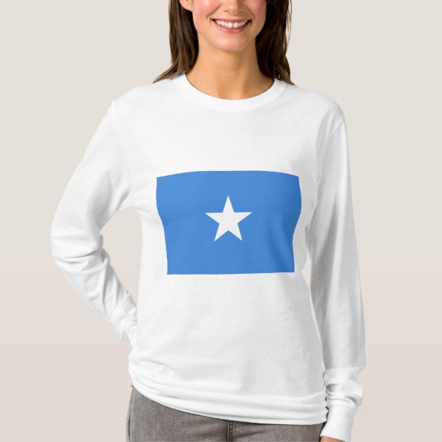 Camiseta Bandeira da Somália (Frente)