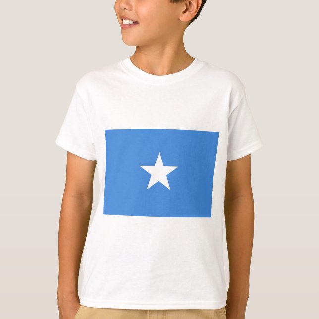 Camiseta Bandeira da Somália (Frente)