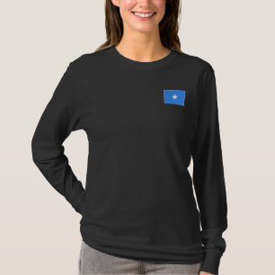 Camiseta Bandeira da Somália com cores nacionais da Somália
