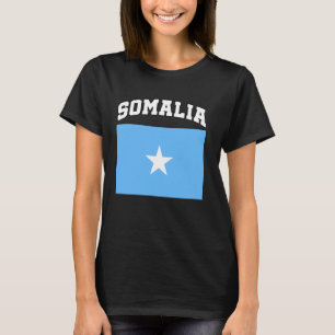 Camiseta Bandeira da Somália Cultura Patrimônio Somali Soma
