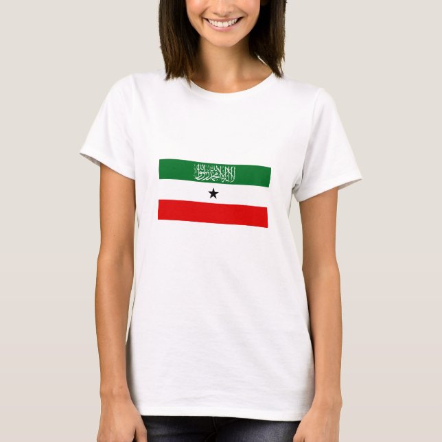 Camiseta Bandeira da Somalilândia (Frente)