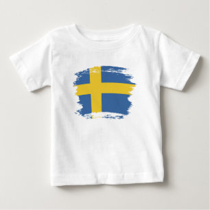 Camiseta bandeira da Suécia