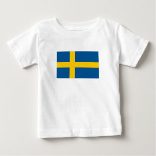 Camiseta Bandeira da Suécia