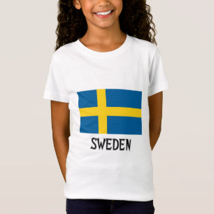 Camiseta Bandeira da suecia