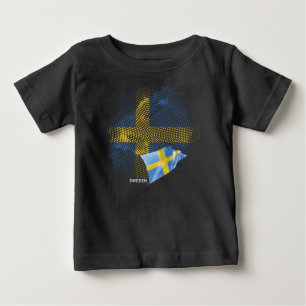 Camiseta bandeira da Suécia