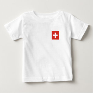 Camiseta bandeira da Suíça