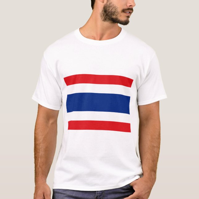 Camiseta Bandeira da tailândia (Frente)