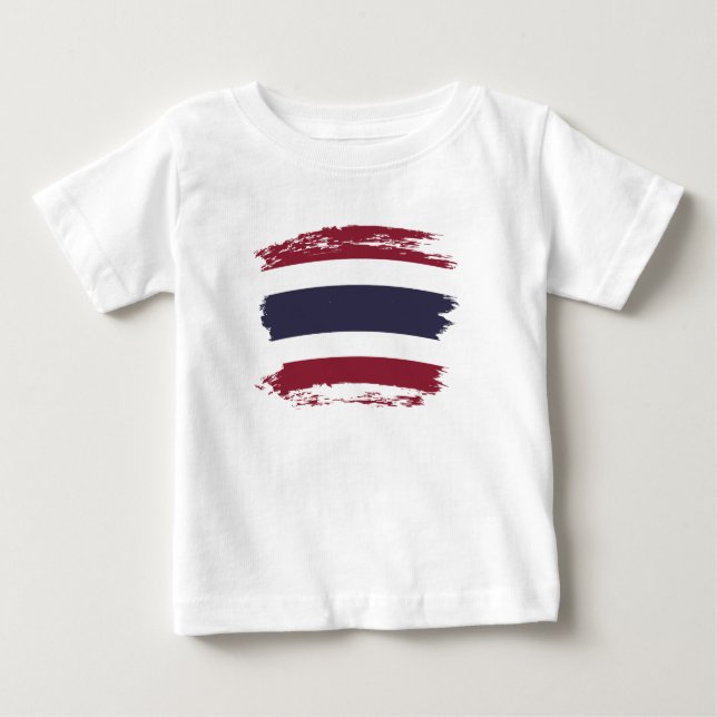 Camiseta Bandeira da Tailândia (Frente)