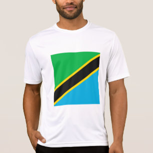 Camiseta Bandeira da Tanzânia