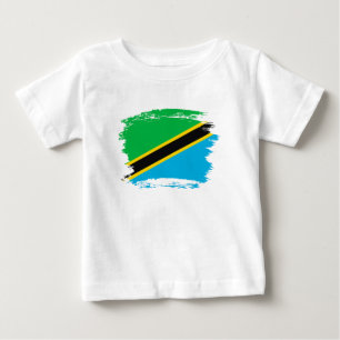 Camiseta Bandeira da Tanzânia