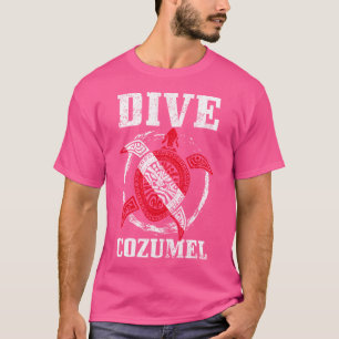 Camiseta Bandeira da Tartaruga Marinha do México Cozumel
