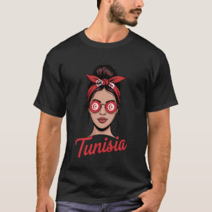 Camiseta Bandeira da Tunísia Raízes Tunisinas