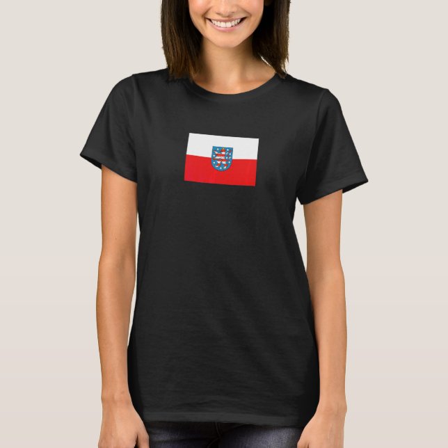 Camiseta Bandeira da Turíngia (Frente)