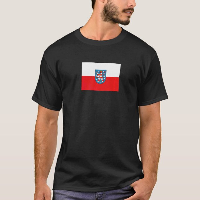 Camiseta Bandeira da Turíngia (Frente)