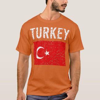 Camiseta Bandeira da Turquia