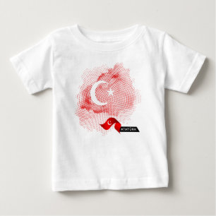 Camiseta Bandeira da Turquia