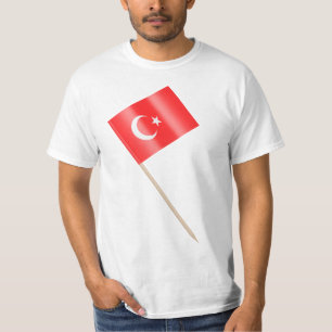 Camiseta Bandeira da Turquia