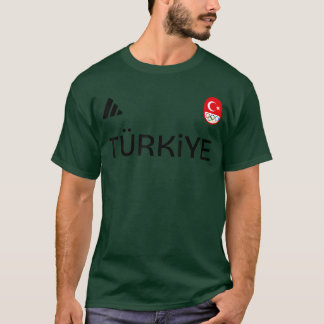 Camiseta Bandeira da TurquiaEquipe Olímpica de Tiro Turca E