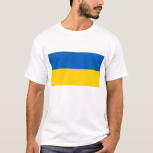 Camiseta Bandeira da Ucrânia
