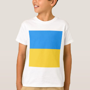 Camiseta Bandeira da Ucrânia