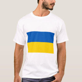 Camiseta Bandeira da Ucrânia