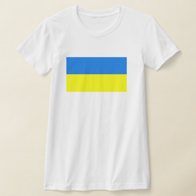 Camiseta Bandeira da Ucrânia (Postura )