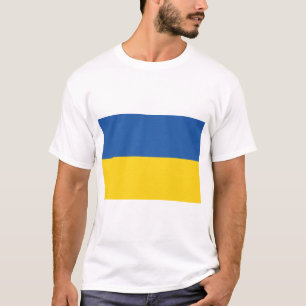 Camiseta Bandeira da Ucrânia