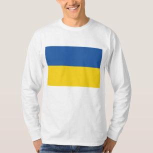 Camiseta Bandeira da Ucrânia