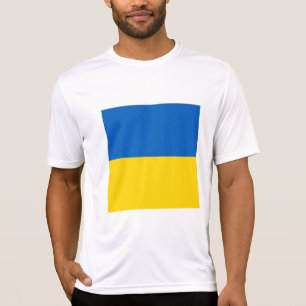 Camiseta Bandeira da Ucrânia