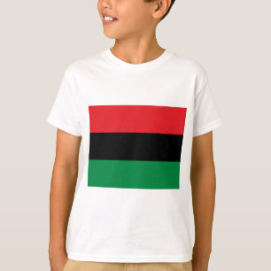 Camiseta Bandeira da UNIA Pan-Africana