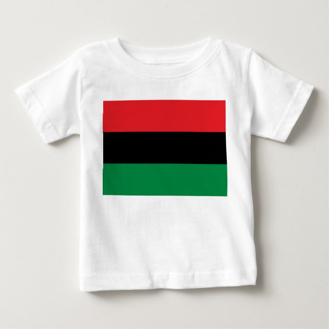 Camiseta Bandeira da UNIA Pan-Africana (Frente)