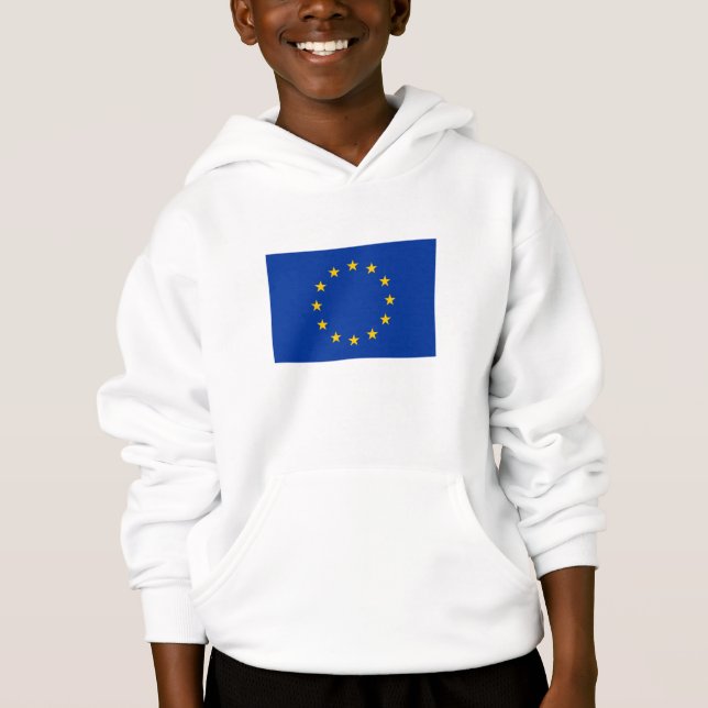 Camiseta Bandeira da União Europeia (Frente)